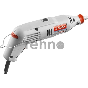 Шлифовальная машина ЗУБР Гравер [ЗГ-130ЭК H172] { электрический с набором мини-насадок в кейсе, 172 предмета }