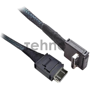 Кабель AXXCBL700CVCR 700 mm long, spare cable kit (1 cable included), straight OCuLink SFF-8611 connector to right angle OCuLink SFF-8611 connector