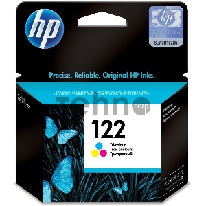 Картридж HP 122 струйный трехцветный (100 стр)