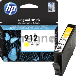 Картридж струйный HP 912 3YL79AE желтый (315стр.) для HP DJ IA OfficeJet 801x/802x