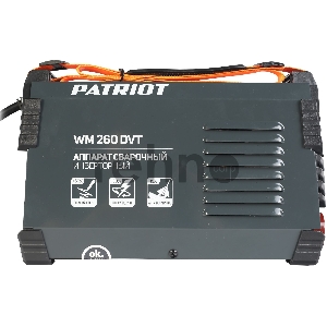 Сварочный аппарат Patriot WM260DVT инвертор MMA/TL/vrd 12.5кВт