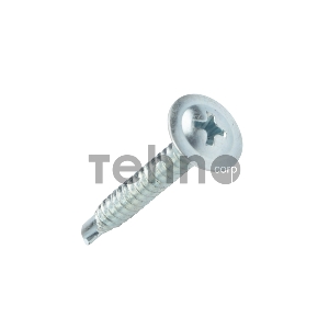 Саморез с прессшайбой ПШС сверло 4,2х32, пакет (500 шт/уп) KRANZ