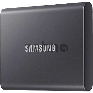Твердотельный накопитель Samsung SSD 500GB T7 Touch, USB Type-C, R/W 1000/1050MB/s, Titanium