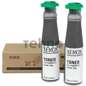 Тонер-картридж набор из 2 Xerox 106R01277 черный для Xerox WC 5020/5016 (2 х 6300 стр)(Channels)