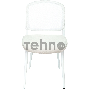 Стул для кухни Бюрократ KF-8W белый металл белый на ножках (KF-8W/WHITE)