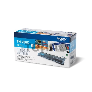 Тонер-картридж Brother TN-230C Картридж ,Cyan{HL-3040CN/DCP-9010CN/MFC-9120CN, Cyan, (2200стр.)}