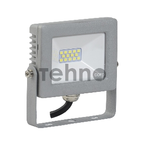 Прожектор Iek LPDO701-10-K03 СДО 07-10 светодиодный серый IP65 6500 K IEK