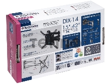 Кронштейн для телевизора Kromax DIX-14 черный 15