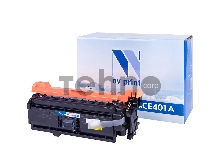 Картридж NV Print совместимый HP CE401A  Cyan для CLJ Color M551 (6000k)
