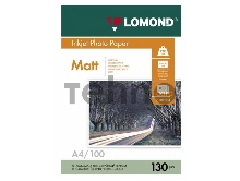 Фотобумага Lomond 0102004 A4/130г/м2/100л./белый матовое/матовое для струйной печати