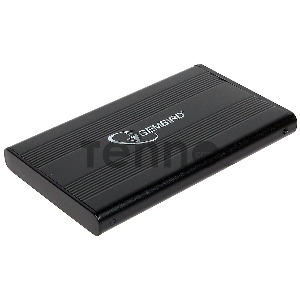 Внешний корпус для HDD Gembird EE2-U2S-5 2.5  EE2-U2S-5, черный, USB 2.0, SATA