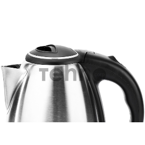 Чайник Centek CT-0035 (матовый) металл 1,5л, 2000W, хромированная вставка на крышке