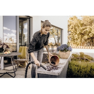 Строительный пылесос Karcher WD 3 P V-17/4/20 1000Вт (уборка: сухая/сбор воды) желтый