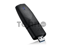 Двухдиапазонный Wi-Fi USB-адаптер Zyxel NWD7605, AX1800, 802.11a/b/g/n/ac/ax (600+1200 Мбит/с), USB3.0