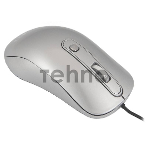 Мышь Oklick 155M серебристый оптическая (1600dpi) USB (3but)