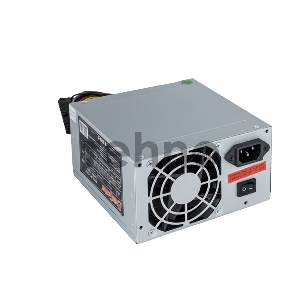Блок питания 500W ExeGate CP500, ATX, PC, 8cm fan, 24p+4p, 3*SATA, 2*IDE, FDD + кабель 220V в комплекте