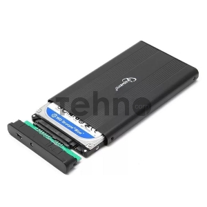 Внешний корпус для HDD Gembird EE2-U2S-5 2.5  EE2-U2S-5, черный, USB 2.0, SATA