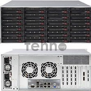 Корпус Supermicro CSE-846BE1C-R1K23B 4U 1200W Корпус Supermicro CSE-846BE1C-R1K23B 4U 1200W