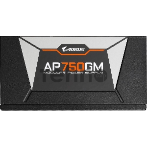 Блок питания Gigabyte ATX 750W AORUS GP-AP750GM 80+ gold 24+2x(4+4) pin APFC 135mm fan 6xSATA Cab Manag RTL