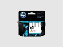 Картридж HP 65  струйный трёхцветный (100 стр)