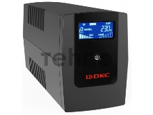 Источник бесперебойного питания ИБП Info LCD 800В.А IEC C13 (3) USB + RJ45 DKC INFOLCD800I