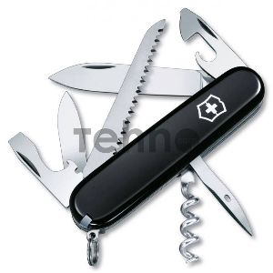 Нож перочинный Victorinox Camper (1.3613.3R) 91мм 13функций черный карт.коробка