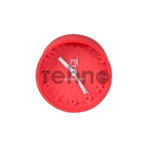 Часы будильник Endever RealTime 10, розовый, силиконовый корпус, батарейка 1хАА не входит в комплект