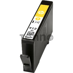 Картридж HP 912XL струйный желтый увеличенной ёмкости (825 стр)