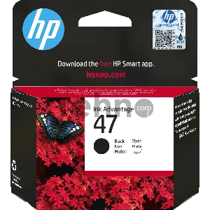 Картридж струйный HP 47 6ZD21AE черный (1300стр.) (2мл) для HP DJ IA Ultra 4828