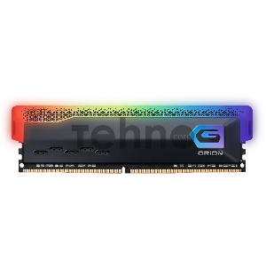 Модуль памяти DDR4 8GB Geil GOSG48GB3600C18BSC Orion Black RGB PC4-28800 3600MHz CL18 1.35V titanium gray