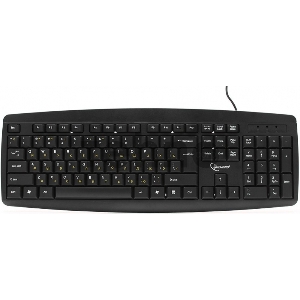 Клавиатура Gembird KB-8351U-BL, черный, USB, 104 клавиши