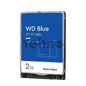 Жёсткий диск WD Blue™ WD20SPZX 2ТБ 2,5 5400RPM 128MB (SATA-III) Mobile