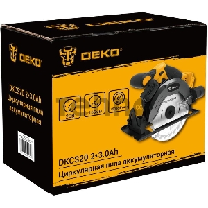 Циркулярная пила (дисковая) Deko DKCS20 (ручная)