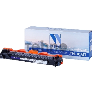 Картридж NV Print NV-TN1075T (тип TN-1075) Black черный, 1000 стр., для Brother HL-1110R/1112/1210WR/1212/DCP-1510R/1512/1610WR/1612WR/MFC-1810R/1815/1912WR