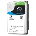 Жесткий диск HDD 12TB Seagate SkyHawk ST12000VE0008 3.5" SATA 6Gb/s 256Mb 7200rpm для систем видеонаблюдения, фото 1