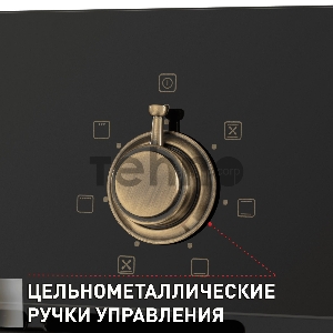 Шкаф духовой электрический MAUNFELD EOEFG.566RBG.MT, встраиваемый