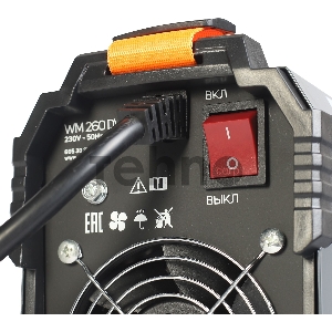 Сварочный аппарат Patriot WM260DVT инвертор MMA/TL/vrd 12.5кВт