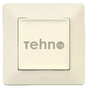 Рамка Слоновая кость. 1-постовая универсальная Valena LIFE.