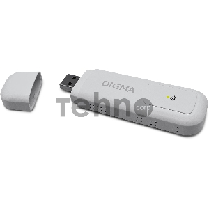 Модем 3G/4G Digma Dongle WiFi DW1960 USB Wi-Fi Firewall +Router внешний белый