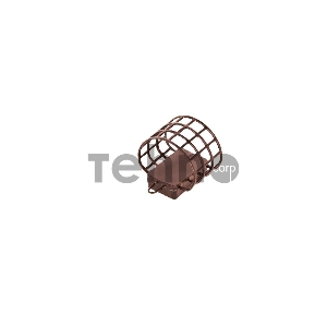 Кормушка-сетка метал. ALLVEGA Агидель размер M (40мл), коричневая, 30г