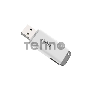 Флеш Диск Netac U185 16Gb <NT03U185N-016G-30WH>, USB3.0, с колпачком, пластиковая белая