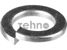 Шайба DIN 127 пружинная, 4 мм, 140 шт, оцинкованная, ЗУБР