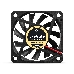 Вентилятор 12В DC ExeGate ExtraPower EP06010B2P (60x60x10 мм, 2-Ball (двойной шарикоподшипник), 2pin, 3200RPM, 26dBA), фото 3