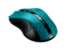 Мышь беспроводная CANYON CNE-CMSW05G, 2.4Ghz wireless Optical  Mouse with 4 buttons, DPI 800/1200/1600, зеленый