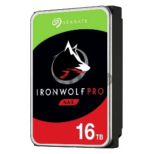 Жесткий диск Seagate HDD 16Tb IronWolf Pro ST16000NE000 3.5 SATA 6Gb/s 256Mb 7200rpm