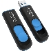 Флеш диск  ADATA Flash Drive 64Gb UV128 AUV128-64G-RBE {USB3.0, BLACK/BLUE}, фото 3