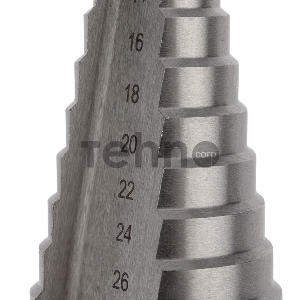 Сверло по металлу ступенчатое 4,0-32,0 мм Kranz