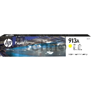 Картридж струйный HP 913A F6T79AE желтый для HP PW 352dw/377dw/Pro 477dw/452dw 3000стр.