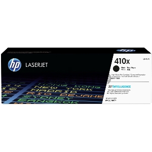 Тонер-картридж Hewlett-Packard HP 410X (CF410X) черный для LJ Pro M452/M477 6500 стр.