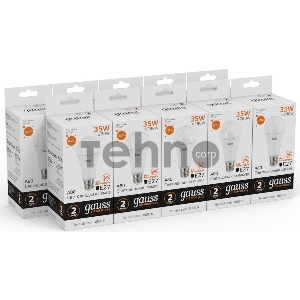 Лампа светодиодная Elementary A67 35Вт 3000К E27 2670лм Gauss 70215